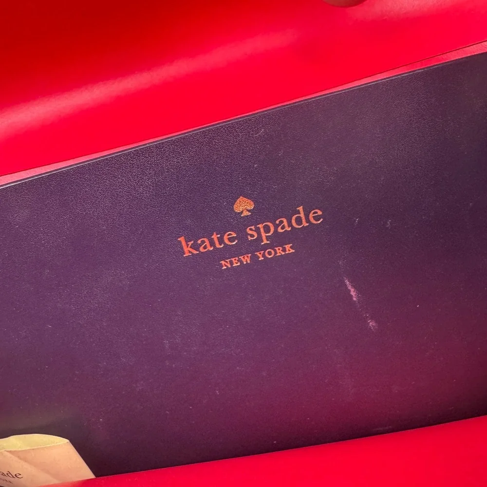 Kate Spade New York Navy Angela Arbour Hill Clutch Shoulder Bag